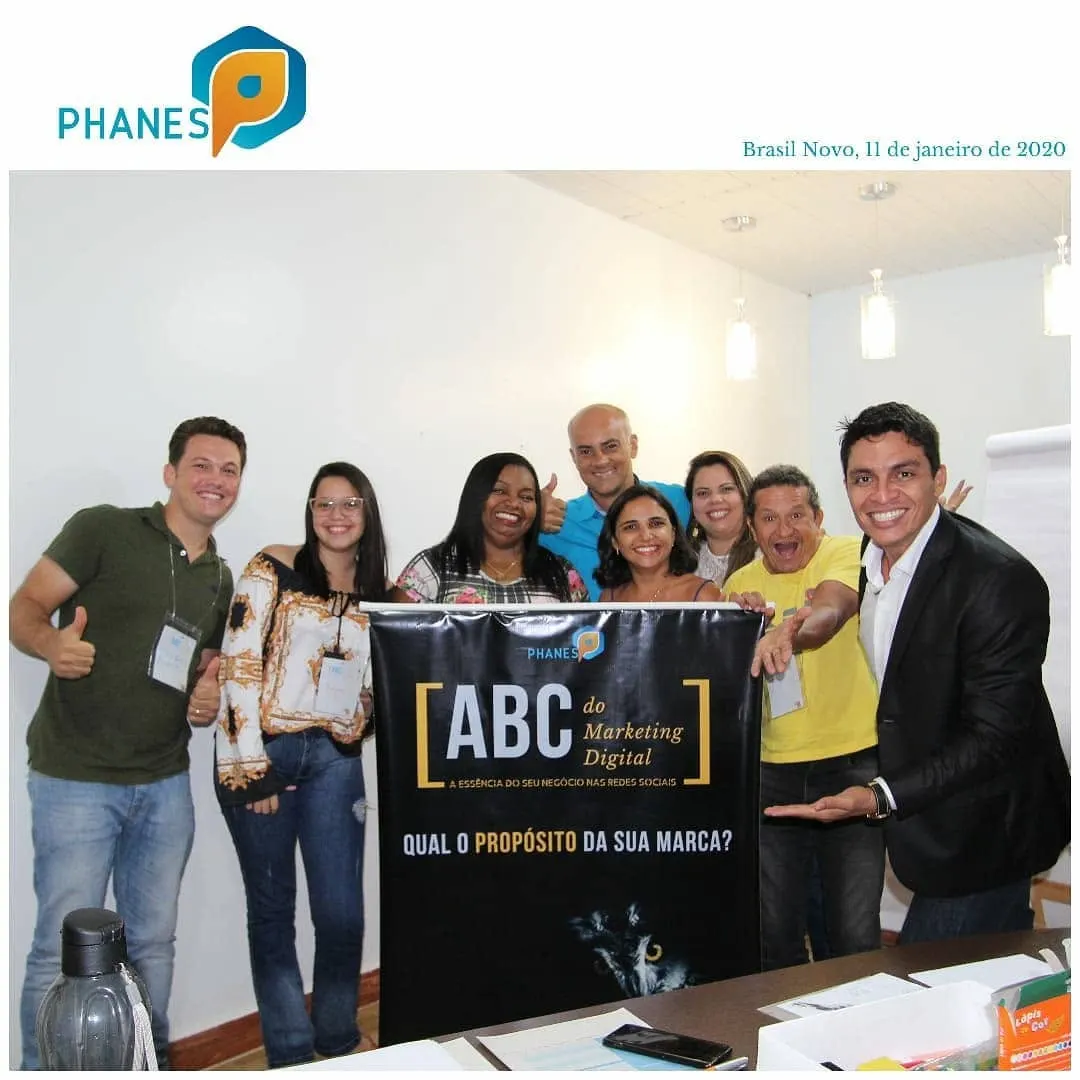 Turma da Imersão ABC do Marketing Digital em Brasil Novo, janeiro de 2020